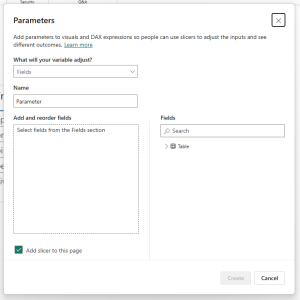 How to Hide/Show columns in a Table Visual - Travers Data